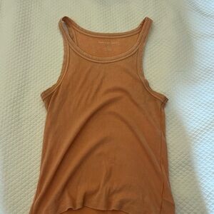 American Eagle Outfitters Women's Rust Tank Top